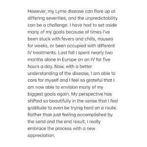 Margo Hayes Instagram - I’ve had this in my drafts for a long time. I hate to show weakness. I have an anti-victim mentality. I value strength… but… I’ve been really sick. Caption is too long to write here, so it’s at the end of the carousel. But let this be a reminder to be kind. We all fight private battles. 🖤 p.s. sending love to anyone else out there who is battling chronic illness and feels alone. so much love to my kindred friends and my family whom have loved me through such a low point and been my anchor. I feel grateful to be in a place where I can start to dream big again. also thanks to those of my fans and sponsors who see me as more than just a 5.15 number. 🤍