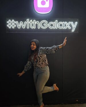 Margret Antony Instagram - At the launch event of SAMSUNG GALAXY S23! ✨
Super glad to associate with @samsungindia

#ShareTheEpic
#GalaxyS23 Ultra
#EpicInKochi

Captured #WithGalaxy
#TeamGalaxy
