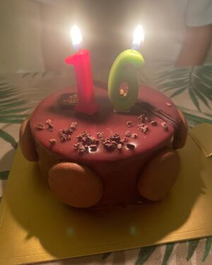 Mari Nishio Instagram - お誕生日おめでとう🎂健康第一で楽しい学校生活をね❤️