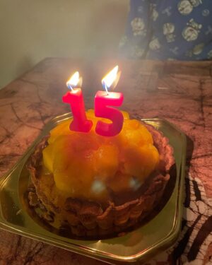 Mari Nishio Instagram - お兄様。本日生誕祭。お稽古休みに美味しいもの食べたいね。健康ならそれで良いです。