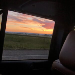 Maria Christina Thayer Instagram - My family wouldn’t stop the car to let me take a picture of this sunset, and now we all have to suffer for it.