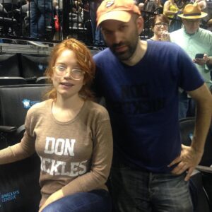 Maria Christina Thayer Instagram - A few years ago I made me and my friend Andy matching Don Rickles shirts because we both loved him so much.  My DON RICKLES is crooked and his is backwards (my iron on craftiness game needs work). Don Rickles. My fav. Since I was a kid.