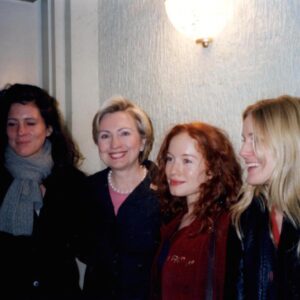 Maria Christina Thayer Instagram - #tbt to when HRC came to speak at a show I was in and after we took a million pictures all at the same time and Hilz was the only one who could find the camera going off. She's that good. #imwithher