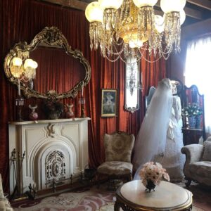 Maria Christina Thayer Instagram - If you’re ever in Lavina, Montana (pop. 168) and need a place to stay, my great grandfather Ludwig built a hotel there over a hundred years ago, that was furnished 10-20 years ago by an eccentric named Raymond Barry who dressed in civil war uniforms (both sides) played the bagpipes and lived there with too many cats. Photos from our fundraiser to restore it. Thanks to all who came out!