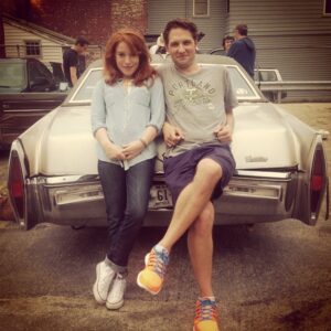 Maria Christina Thayer Instagram - WRAPPED. #vintagedeathmobile #michaelcassidy #NOTLDeb