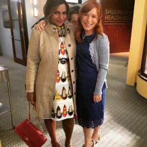 Maria Christina Thayer Instagram - Had a stellar time with this lady on her show.  @mindykaling is a goddamn treasure.