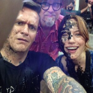 Maria Christina Thayer Instagram - Series premiere of #thosewhocant tonight @10:30! What a lucky person am I to work on this show! FOR EXAMPLE this picture was taken at 2am and I am covered in goop and still, I'm ecstatic.