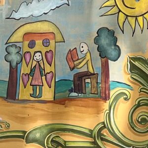 María Evoli Instagram - Hoy es lunes 15 de enero del 2024 y estoy en el sur.
Hay flores. 
Hay muchos árboles. 
Hace calor.
Ella me dijo que su aroma favorito es el de la flor del tilo.
No he vuelto a ver ese árbol de las flores de pelitos que huelen divino. 
La falda rosa se rompió; aún la puedo coser. Se sustituyó por un vestido negro.
La remera de rayas la guardaré, puede volverse un trapo, o tal vez la siga usando.
No quiero dejar de caminar jamás. 
¿Para qué camino?, apunté en el cuaderno.
Tal vez quiero estar siempre en un lugar que no es el mío. ¿Cuál es mi lugar? 
Para encontrar.
Para que el cuerpo duela.
Para inventar.
