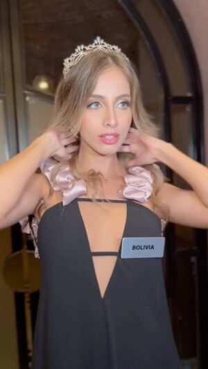Maria Fernanda Rivero Instagram - Fernanda Rivero 
MISS BOLIVIA WORLD 

#missworld #missbolivia