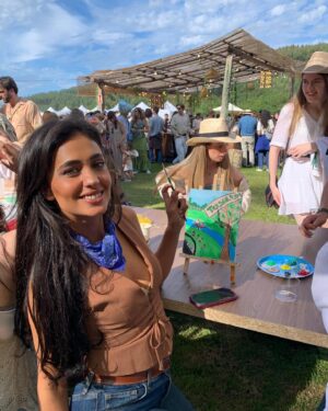 María Lamela Instagram - @trasanfest recap🤠con bonus track de sorteo en Corvite   saíu voando a sombrilla ⛱️⛱️