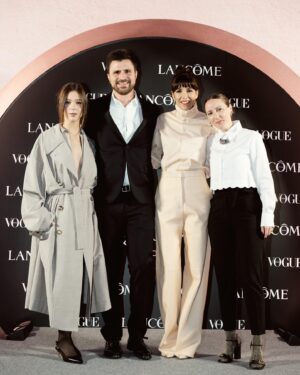 María Luisa Mayol Instagram - Ayer en la plaza colón fue la inauguración de La Maison Lancôme. Una noche maravillosa junto a Vogue y la familia Lancome. Gracias @al_xbi_nco @melturlay @robertosiguero por ser los mejores anfitriones de la belleza y el glamour. 

#makeup @pablorobledo_co @beautyexpertlancome @lancomeofficial 
Styled by @capelliercapellier @fabianafilippi @inesdomecqshoes 
Photos @flaviorsolato @iciarjcarrasco 

@kuranda_agencia @adelaidecarlo @desireefina 💘