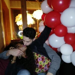 María Nela Sinisterra Instagram - Feliç dia de sant valentin amor de la meva vida❤️❤️❤️❤️🥰🥰🥰🥰😘🇨🇴🇪🇦