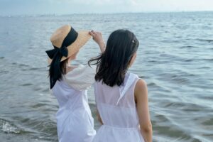 Maria Sashide Instagram - 夏の終わりに👒
@shushu.524 
@akarikito1016