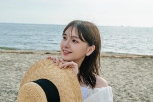 Maria Sashide Instagram - 夏の終わりに👒
@shushu.524 
@akarikito1016