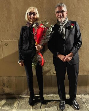 Maria de Medeiros Instagram - Foi emocionante a projeção de « Capitães de Abril » aqui em Florença. Obrigada ao nosso embaixador Bernardo Futcher Pereira. Grazie Spazio Alfieri e tutti gli amici.