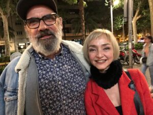 Maria de Medeiros Instagram - “Nuestros hijos” en Barcelona y Valencia. Qué lindos reencuentros con amigos, qué bellas charlas con el público! Gracias Antxón, Lisa, Alfonso, Agustí. Gracias Isa, Rebeca, Ximo, Rosa, Cristina. Gracias a los Cines Boliche, Alfonso Mas, ConUnPack Distribución, Cines Babel. Especial gracias a la Mostra de Valencia y Eduardo Guillot, que por primera vez enseñaron la película y que siempre me acogen con tanta generosidad y cariño. Gracias a Eva Calleja, la gira ha sido una fiesta. ❤️❤️❤️