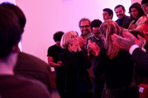 Maria de Medeiros Instagram - Dias intensos. Foi lindo em Famalicão. Muito obrigada ao fantástico Ymotion pela emocionante homenagem e pelo festival dedicado aos jovens cineastas. Obrigada Rui Tendinha e Ricardo Oliveira por proporcionar tantos belos encontros!