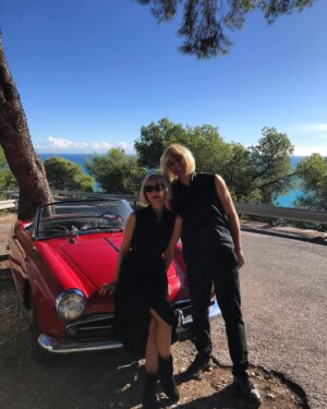 Maria de Medeiros Instagram - Me and Me (grazie Daniel)