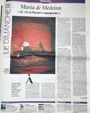 Maria de Medeiros Instagram - Le Journal du Dimanche.