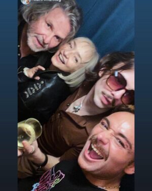 Maria de Medeiros Instagram - Paris, party time! Joyeux anniversaire Alexounet chéri. ❤️