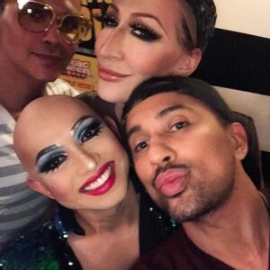 Mariah Balenciaga Instagram - My #tbt to the SHEnanigans of yesteryear w/ @thebiancadelrio @theonlydetox @ongina 🥰🥰🤪 #Mug4dayz #ballroomqueen #bitchunbothered #rupaulsdragrace #candlequeen
