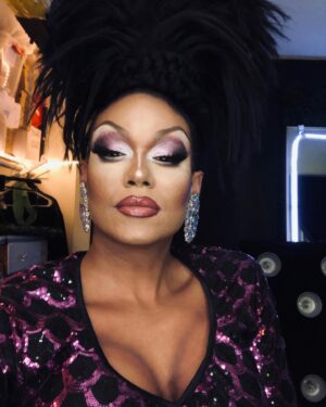 Mariah Balenciaga Instagram - Who doesn’t Love a Bitchy Brow?!?! #FerociousFriday #bitchunbothered #mug4dayz #rugirl #ballroomqueen
