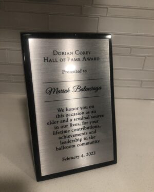 Mariah Balenciaga Instagram - Thank you so for Alvernian Rafeek for this amazing honor♥️♥️♥️♥️ 28th Annual Dorian Corey Awards Ball  It’s definitely been a journey , Thank you to the awesome people who have been there from the very beginning Maurice E. Hayes Chanel Haley Keitric Starks