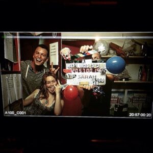 Marianne Fortier Instagram - On clap la centième bobine aujourd'hui!!! 🍻🎉 #poursarah_laserie