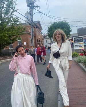 Marianne Rendón Instagram - I ❣️u @ptownfilm - thank you for hosting our world premiere of @summer.solstice.film by @nschamus ft. @hi_its_bobbi & me.