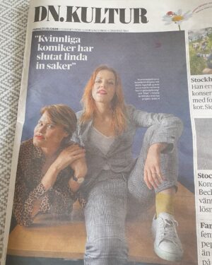 Marie Agerhäll Instagram - med @milfordbellzorcubicleofficial 
av @wandabendjelloul och @paul_hansen64 i dagens DN