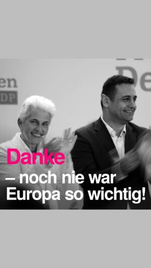 Marie-Agnes Strack-Zimmermann Instagram - Deutschland hat gewählt. Und wir sagen Danke für jede Stimme und Unterstützung! Mit @strackzimmermann stehen wir Freie Demokraten bereit, Europa in Freiheit und Wohlstand für kommende Generationen zu erhalten. Im 🇪🇺- Parlament streiten wir für ein freies, starkes und wehrhaftes Europa.