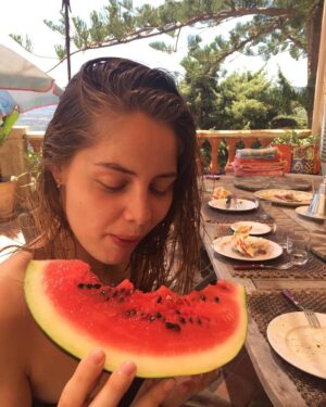 Marie-Ange Casta Instagram - 🍉🍉🍉 #watermelonlover #summervibes