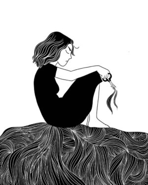 Marie Gillain Instagram - #soutienfemmesiran #hairforfreedom ✂️✂️✂️