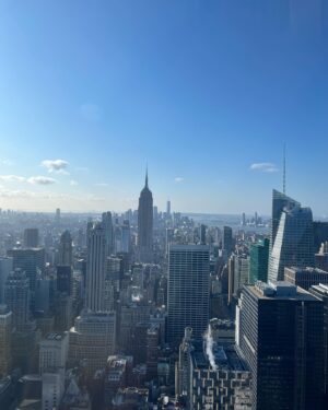 Marie Gillain Instagram - Top of the Rocks! Bye bye NY!
#🏙❤️