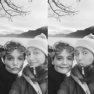 Marie Gillain Instagram - Femmes à lunettes et bonnet💃💃💃