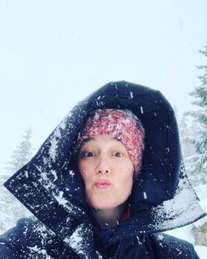 Marie Gillain Instagram - Bon baisers randonneurs 🏔🌨