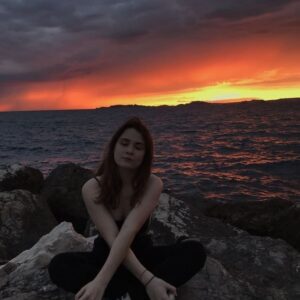 Marie Mallia Instagram - Shaking sky 🌅