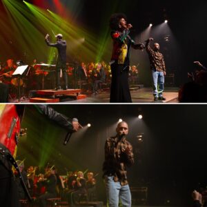 Marième Ndiaye Instagram - 🎼🎤Quand des classiques du hip hop québécois sont rejoués en mélodies classiques de l’ @osq_officiel devant un public passionné, la magie opère🪄C’était un week-end d'harmonie inoubliable✨

📸 @noatopia 

#HipHopOrchestra #ClassiqueEtHipHop #MagieMusicale