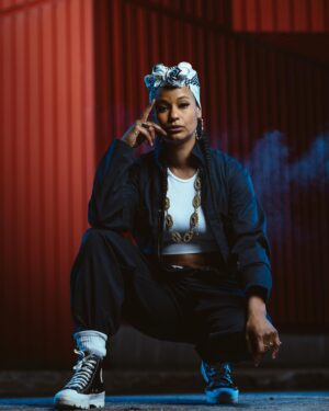 Marième Ndiaye Instagram - 📸🤌🏾 @mutetienne 

« You’ve got yours
I’ve got mines and we’re balling
So call up everybody
Let’s pitch in ona party for sure » - @djquik 

#Djquik #Marieme #Mario #Photoshoot #Qcity #Blackisbeautiful #blackwomen #black #rap #artwork #melanin