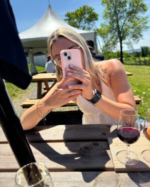 Marilou Lacharité Instagram - On today’s episode … 🍷☀️