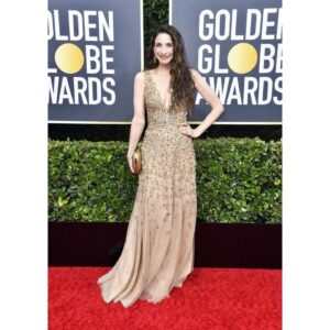 Marin Hinkle Instagram - As the 2020 Emmy Awards approach I feel so moved to be nominated again both for a role and show that I love so much. I reflect back with nostalgia on last year’s ceremony when I got to spend the night with my beloved @Maiseltv family, wearing an exquisite @j_mendel gown.  

This year’s virtual Emmy Awards will undoubtably be very different, but we can still share a night in gratitude for this opportunity and this honor.

Here’s a look back at seven “marvelous” J. Mendel dresses that I was so honored to wear last year. 

Thank you so much to @GillesMendel, his wonderful team, to @CarynLeeds, and to @EmilySanchezstyle for giving me the chance to feel so special.