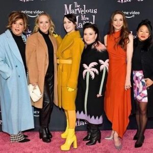 Marin Hinkle Instagram - Celebrating Season 4 with this Marvelous cast! @maiseltv @primevideo #mrsmaisel