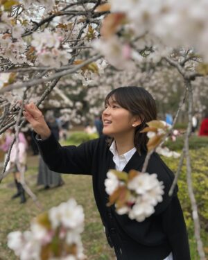 Marina Namiki Instagram - 🌸
週末はお花見をたのしみました。

代々木公園は宴席を楽しんでる人でいっぱい。
道の両脇からさくらの花がが空をつないで
アーケードみたいになっていた。

おとなもこどももみーんな夢中になっていました。
ふわふわしていて、かわいいですよね。

#お花見
#代々木公園
#🌸
#満開の桜 
#お休みの日の過ごし方 
#並木万里菜#テレビ朝日アナウンサー#テレビ朝日#テレ朝#アナウンサー