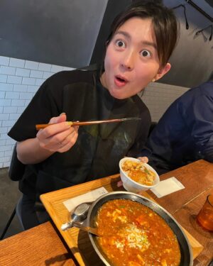 Marina Namiki Instagram - 🍜🌶️

麻婆豆腐がかかったらーめんを食べました。
一生熱かったし辛かった🌶️🌶️🌶️

#並木万里菜#テレビ朝日アナウンサー#テレビ朝日#テレ朝#アナウンサー