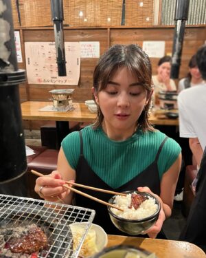Marina Namiki Instagram - 久しぶりの焼肉🍚

お米にバウンドさせるのは必須です。

#並木万里菜#テレビ朝日アナウンサー#テレビ朝日#テレ朝#アナウンサー