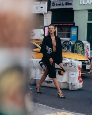 Marina Nery Instagram - I’m a Brazilian girl, my heart, soul and ways don’t deny where I am from, but I would be lying if I didn’t give credit to NYC, this city that has been home to my growth, that allowed me to understand who I am and to become comfortable in my own skin.

This shoot is an homage to my 10 years of NYC, to sex and the city where I learned to speak English, to Soho the neighborhood I first chose to live, to the bigger than life girl power energy all my girlies learn to embrace! 💕

Thank you @rodolfosanchesfoto and @victoriaborgesmakeup for helping me to bring it to life! ✨

#nyc #nycstyle #streetstyle #streetphotography #streetwear #streetfashion #fashion #girlnyc #soho