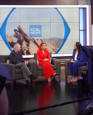 Marina Summers Instagram - Hollywood Baby! 🎬🎥

Went to visit @cbstv Los Angeles @kcalnews with @fentonjbailey to talk about what an exiting weekend we’re gonna get at @rupaulsdragcon LA 2024! 🎉

🎟️ #DragCon tickets on sale at rupaulsdragcon.com
🌴 LA: This Friday   Saturday July 19 & 20
🇬🇧 UK: 10 & 11 Jan 2025