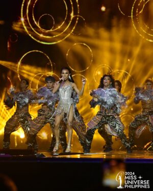 Marina Summers Instagram - Drag Superstar Extraordinaire MARINA SUMMERS slayed at the opening of the 2024 Miss Universe Philippines coronation! Proudly AMAFILIPINA! 🇵🇭

#MissUniversePhilippines2024
#TheCoronation
#MarinaSummers
#Amafilipina