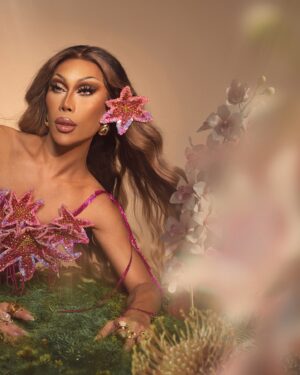 Marina Summers Instagram - Never not in full bloom🌸✨

Feeling all the butterflies with this look from my @roscoestavern debut in Chicago 🌷❤️‍🔥

Photographed by @dennisulit
Art direction @vincecanlapan
Wearing custom stargazer dress by @maraxchua
Custom human hair unit by @r0cky_star 
Styled by @paulxsese
Assisted by @acetumambing