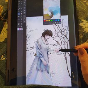 Marina Weisband Instagram - Zeichnen, zeichnen. Weil ich heute nicht aus dem Bett kann.
#drawing #digitalart